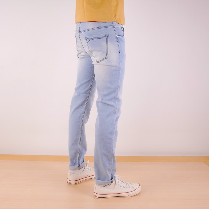 [ oglejeans ] Men's jeans กางเกงยีนส์ผู้ชาย 7472011 ยีนส์ผ้ายืด กางเกงยีนส์ขาเดฟ!(เป้ากระดุม)