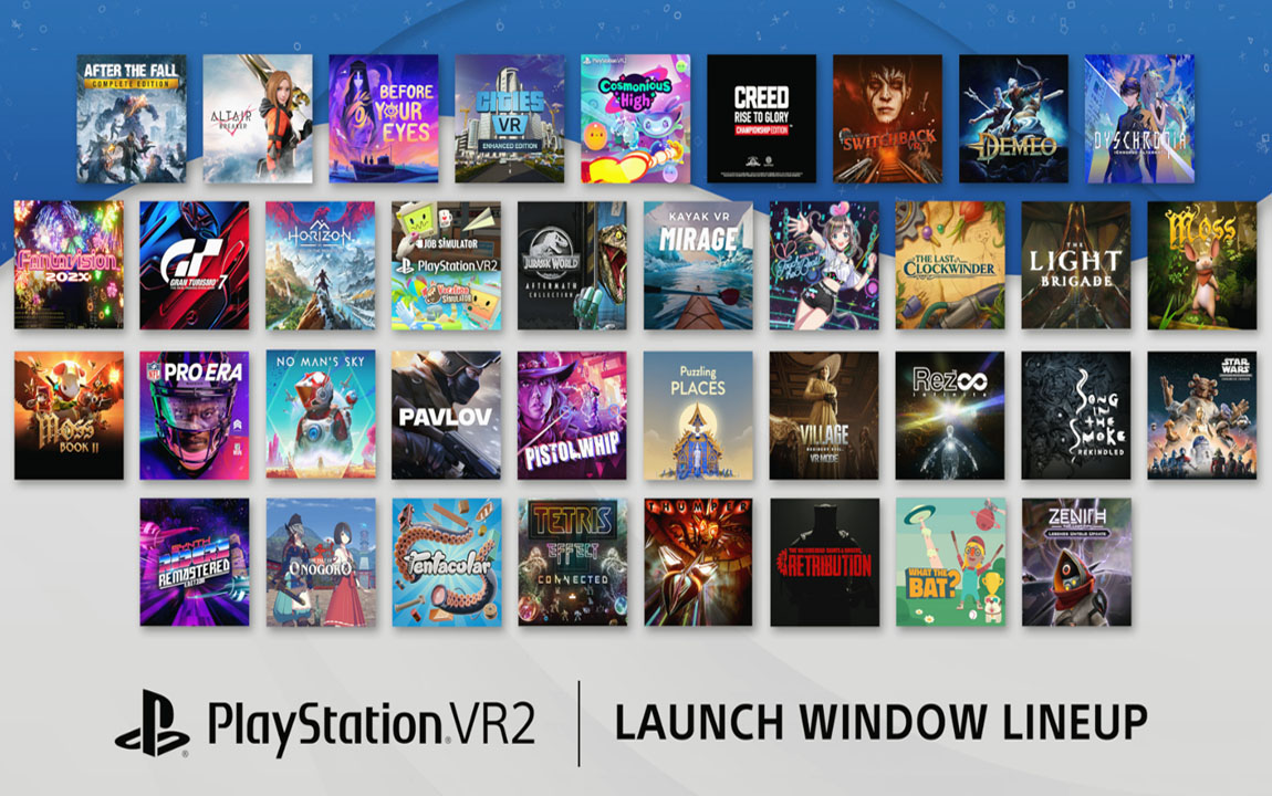 list of games that have been announced for the PSVR
