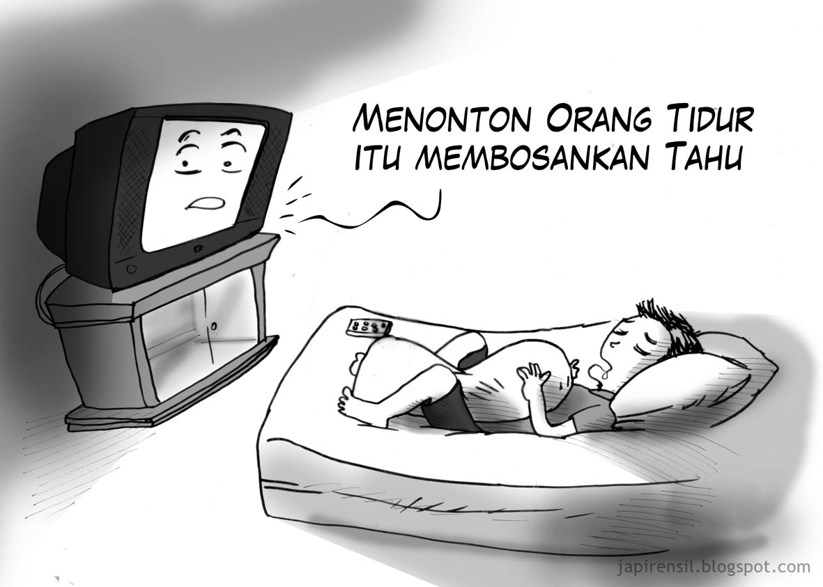 Menonton Orang Tidur JaPiRensil