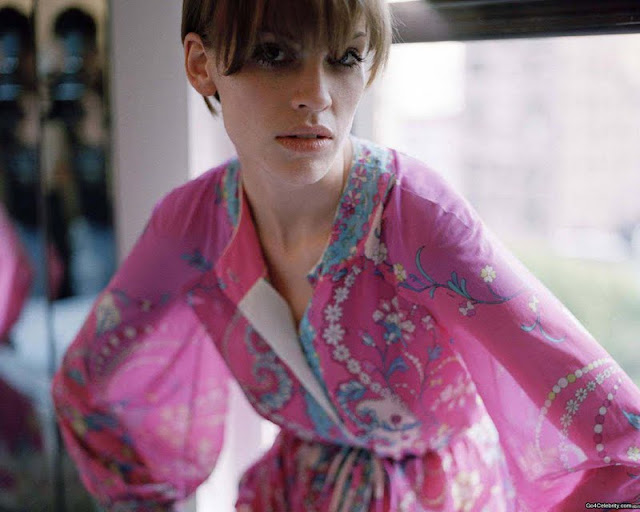 American Actress Hilary Swank