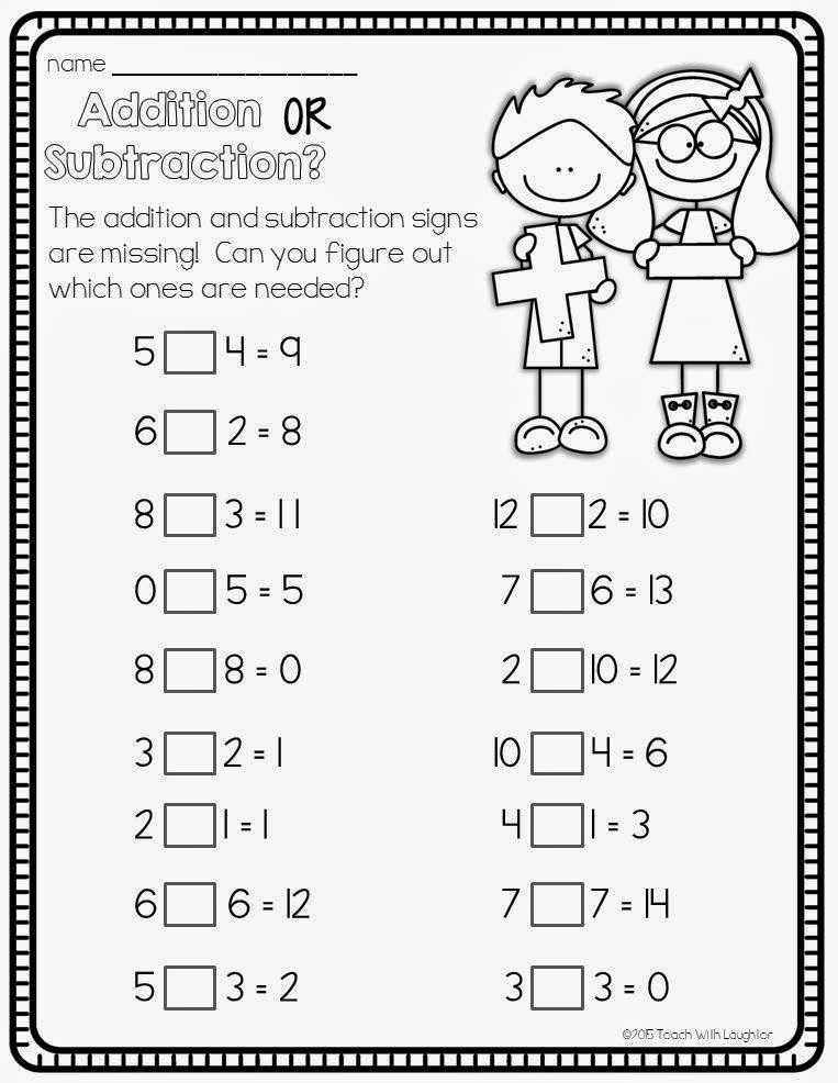Teach With Laughter: Add or Subtract?