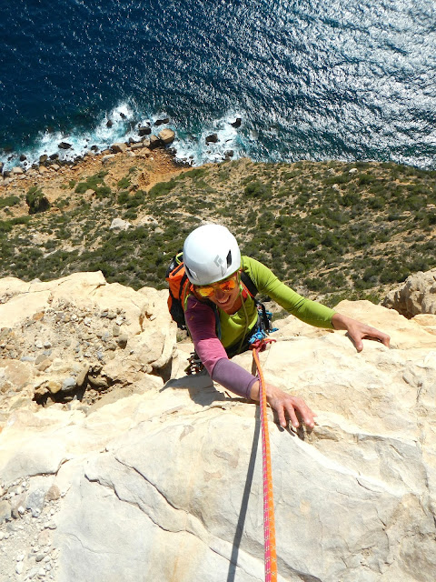 escalade Calanques Cassis Cap Canailles Manu RUIZ