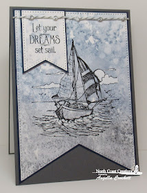 North Coast Creations Sail Away, Our Daily Bread designs Custom Large Banners Dies, Card Designer Angie Crockett