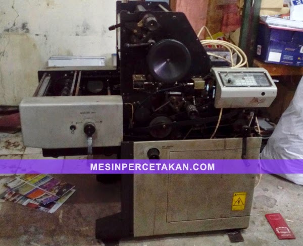 Mesin nomorator + perforator seken