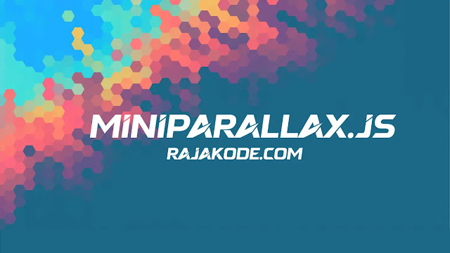 Memasang Parallax Horizontal atau Vertical dengan miniparallax.js