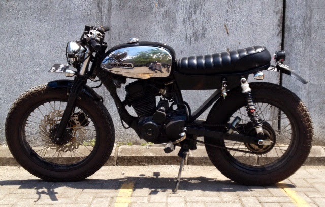  Gambar  Modifikasi Motor  CB  CB  100 Model Jap Style Classic  