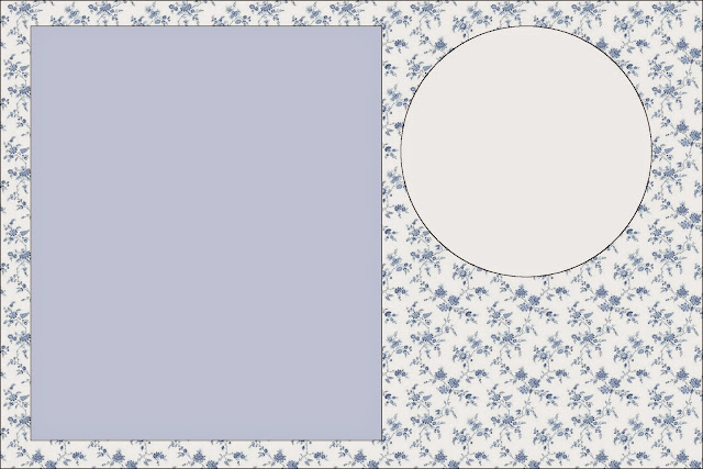Light Blue Shabby Chic: Free Printable Invitations, Labels or Cards.