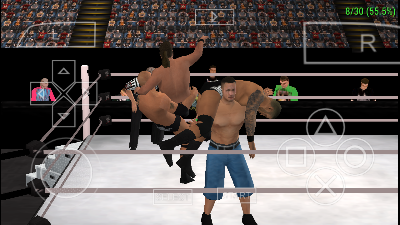 WWE 2K15 .cso PPSSPP [ High Compress ] | Fauzi Mobile Games