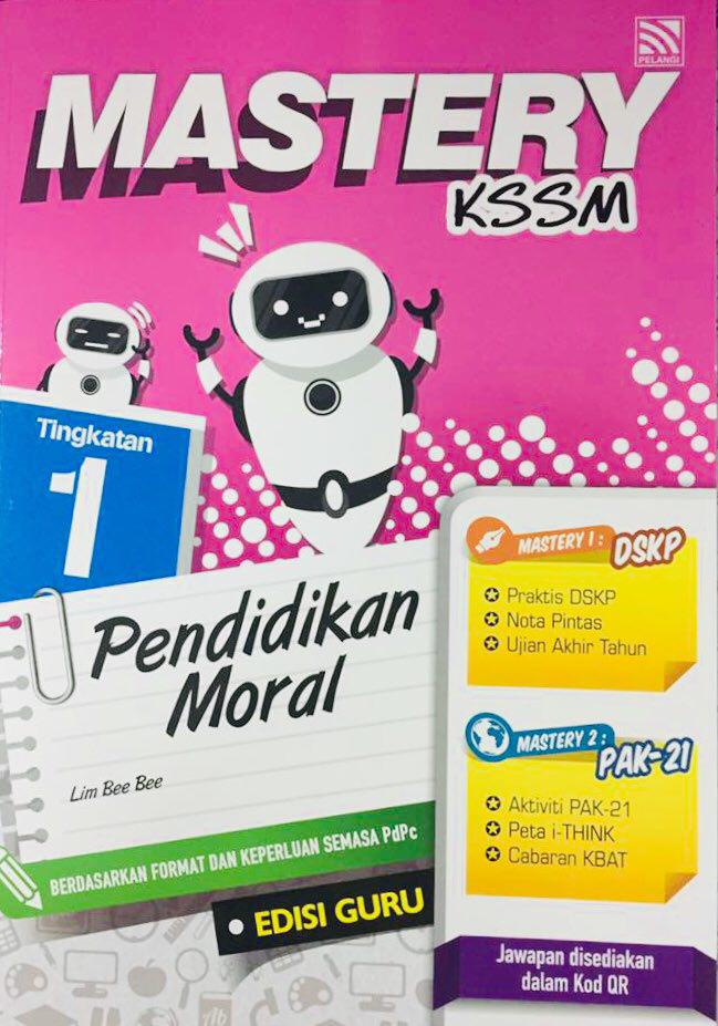 LAMAN BLOG PENDIDIKAN MORAL: MASTERY KSSM Pendidikan Moral 