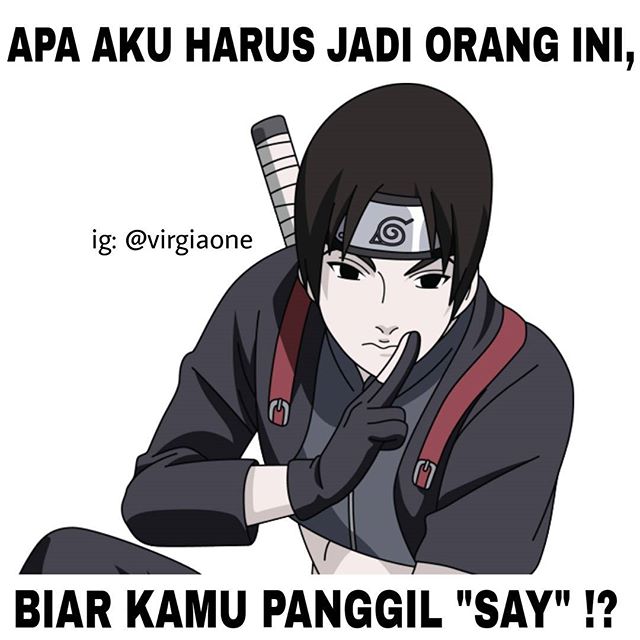 Meme Anime Lucu Indonesia