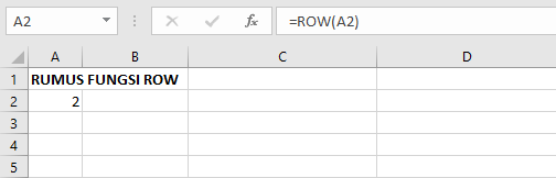 Fungsi ROW: Kegunaan, Contoh, dan Langkah-Langkahnya di Excel