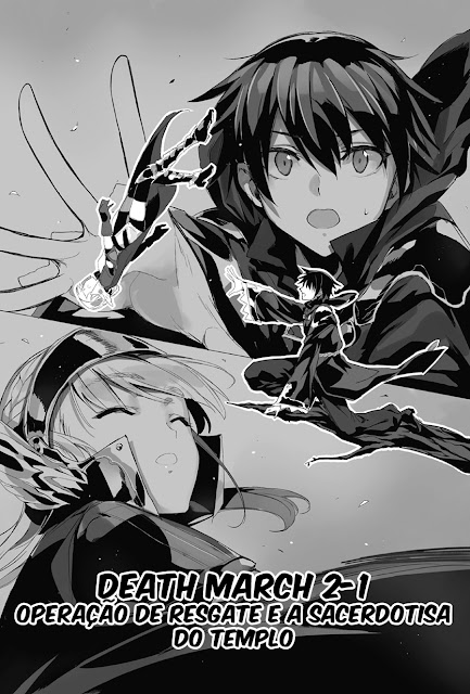 Ilustração do capítulo 2-1 da webnovel Death March to the Parallel World Rhapsody