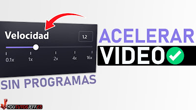 acelerar video sin programas