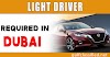 Light Driver Required in Dubai 