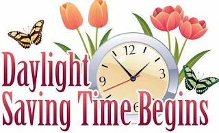 Daylight Savings Time March 14, 2021 at 2 am