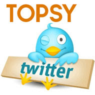 Topsy no blogger - Retweet