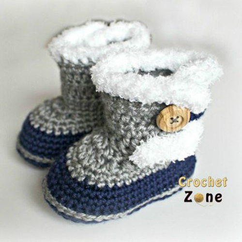 Fuzzy Booties - Free Pattern