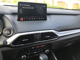 Infotainment and HVAC in 2020 Mazda CX-9 Signature AWD