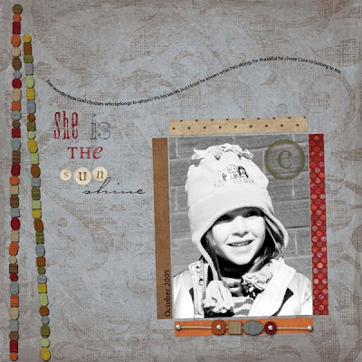 Layout created by Angela Spangler for Everyday Digital Scrapbooking