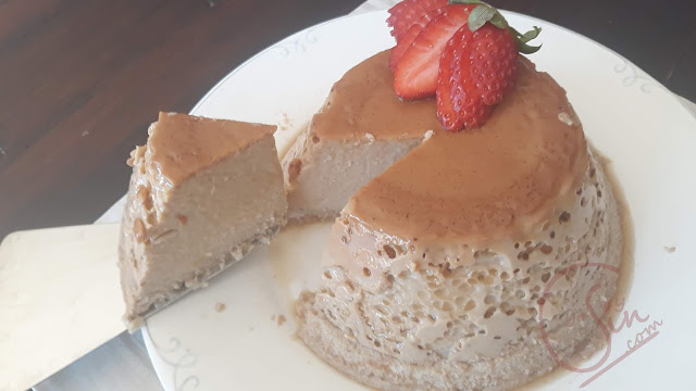 yosoysin flan coco gluten free lácteos lactosa azúcar