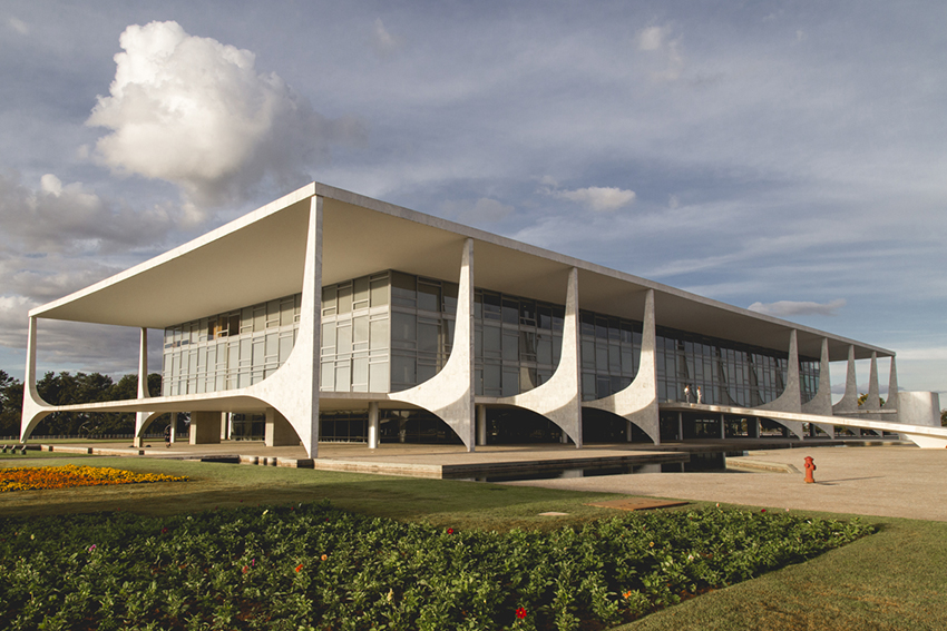 palácio do Planalto em Brasilia