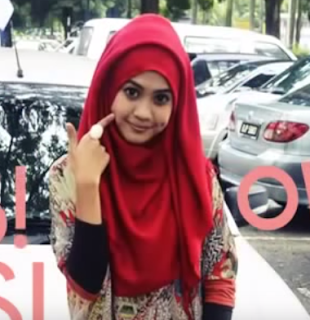 Tutorial Menggunakan Hijab Segi Empat Simple Tanpa Ninja