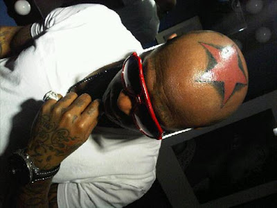 Drake Tattoo Forehead