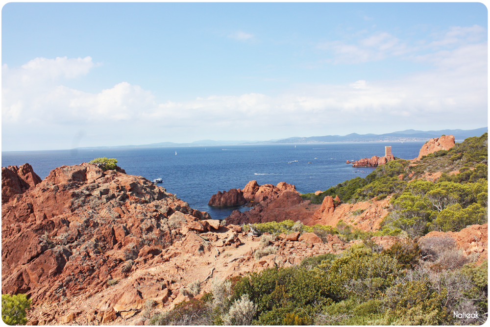 sentier du littoral du cap dramont