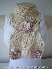 moda croche, croche, crochet, cachecol de croche, croche cachecol, scarf, croche para venda