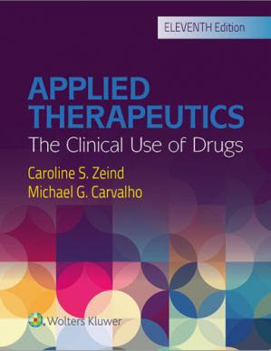 Applied Therapeutics: The Clinical Use of Drugs pdf free download