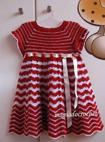 Knitted baby clothes for girls and boys