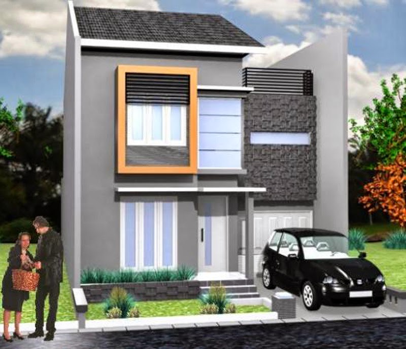  Rumah  Minimalis Sederhana  2  Lantai  Desain Rumah  