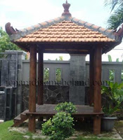 DESAIN│GAMBAR GAZEBO CANTIK TAMAN RUMAH