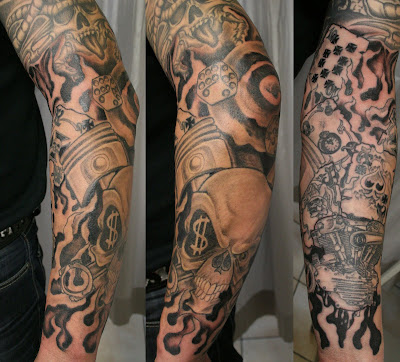 sleeve tattoo, Dragon Tattoo, japanese tattoo, Polynesian tattoo