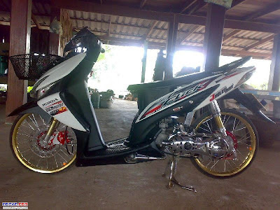 Modifikasi Jok Motor Honda Spacy