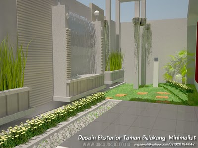 Gambar Minimalis on Taman Minimalis Modern Mewah 2011   Rumah Minimalis Idaman 2013