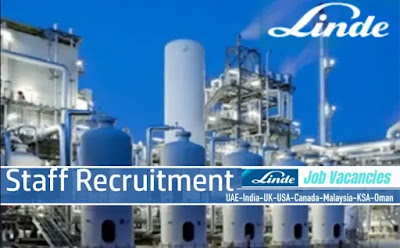 The Linde Group Jobs UAE, India, UK, USA, Canada, Malaysia, KSA