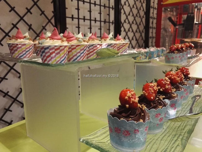 gambar cupcakes sedap di bufet ramadan 