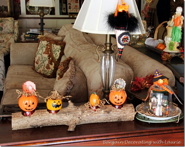 Halloween Vignete on Gateleg Table
