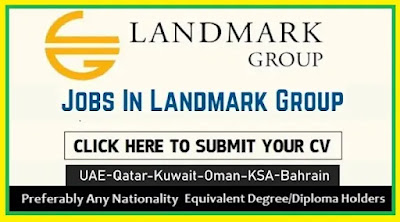 Landmark Group Careers UAE, Qatar, Kuwait, Oman, KSA, Bahrain