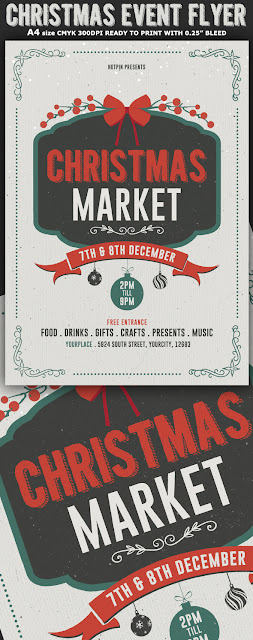  Christmas Market Flyer Template