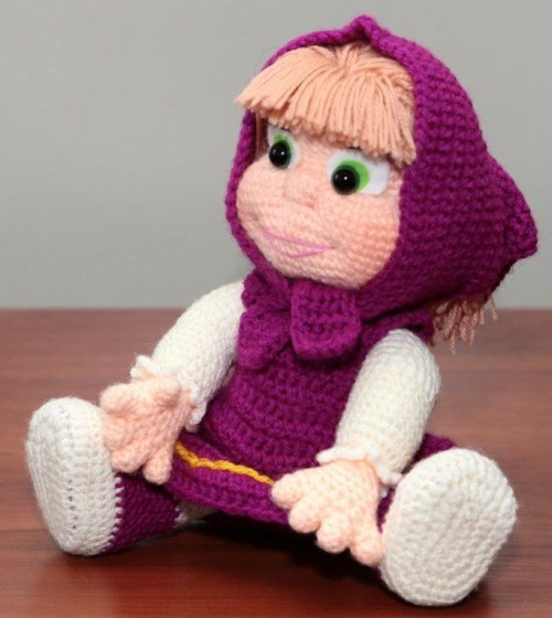 Crochet Masha Amigurumi - Tutorial