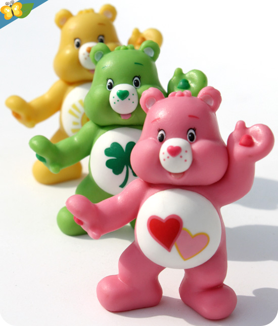 Mini-figurines Bisounours - Carebears - série 1