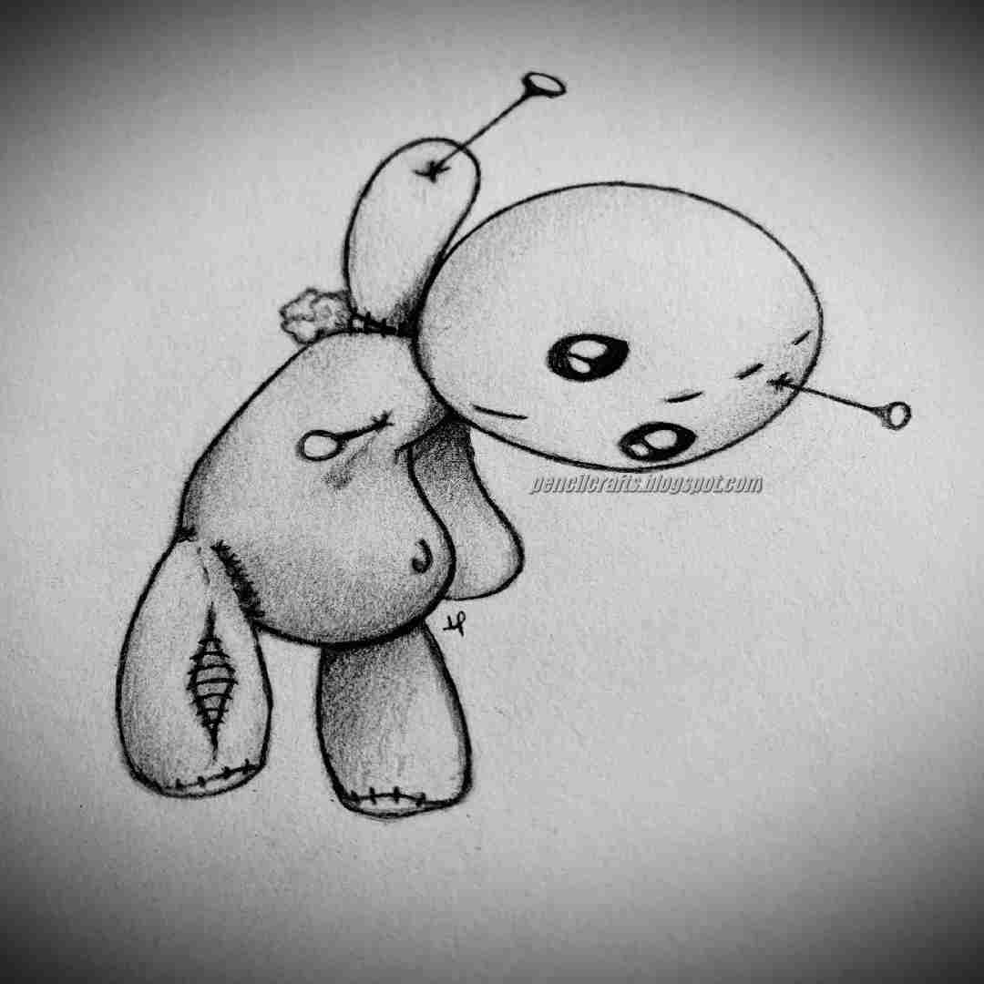 Voodoo Doll Drawings and Sketches