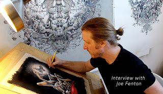 Joe Fenton's on the act of creating a true art.