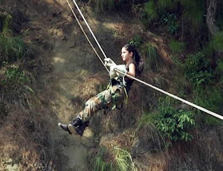 Katrina Kaif visits Army camp