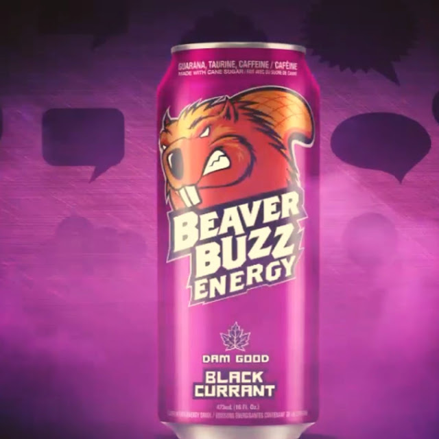 Beaver Buzz Energy Drink Black Currant