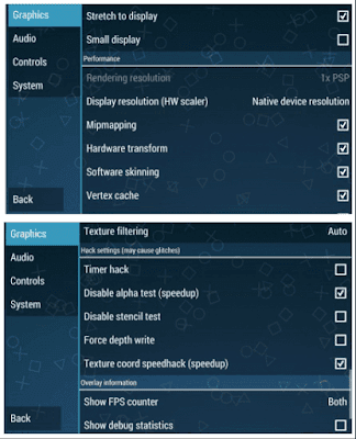 Cara Setting Emulator PPSSPP agar Tidak Leg Saat bermain game