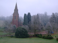 The church on the Hagley Estate