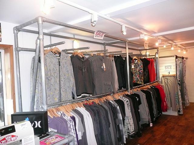 clothing racks